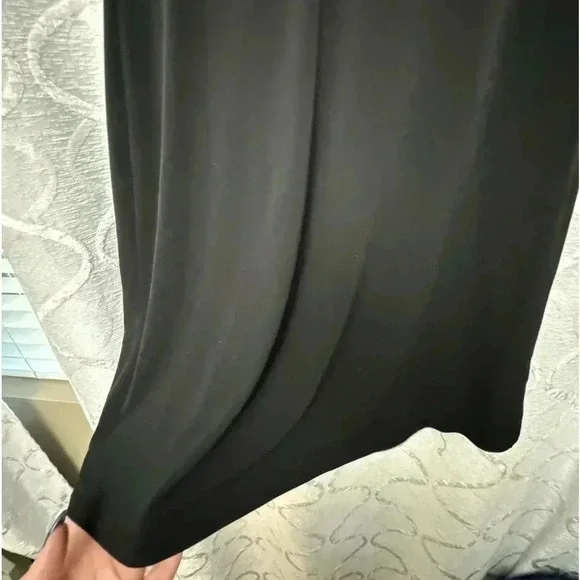 White House Black Market Dress Size 4 Structured Cinched Little Black dress - Picture 6 of 14